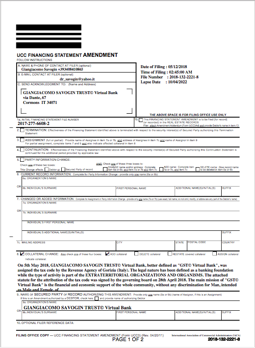 UCC FINANCING STATEMENT AMENDMENT 05.12.2018-1